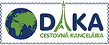 Logo Cestovna kancelaria DAKA